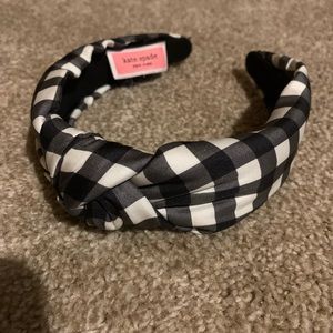 Kate Spade Gingham Headband